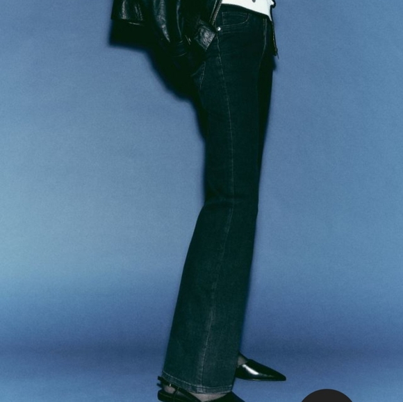 H&M Denim - high waist flared jeans